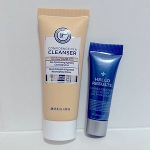 IT cosmetics cleanser & cream